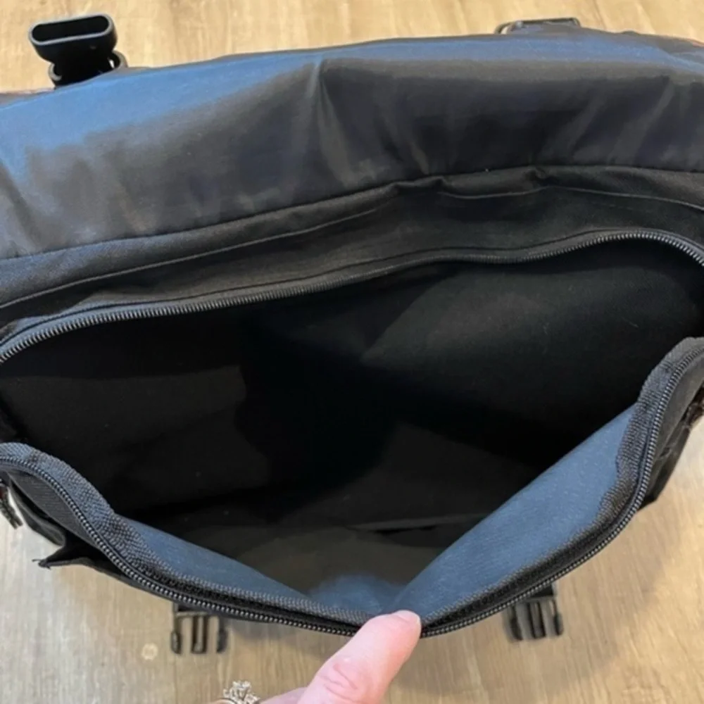 Black Laptop Tote Carry Bag